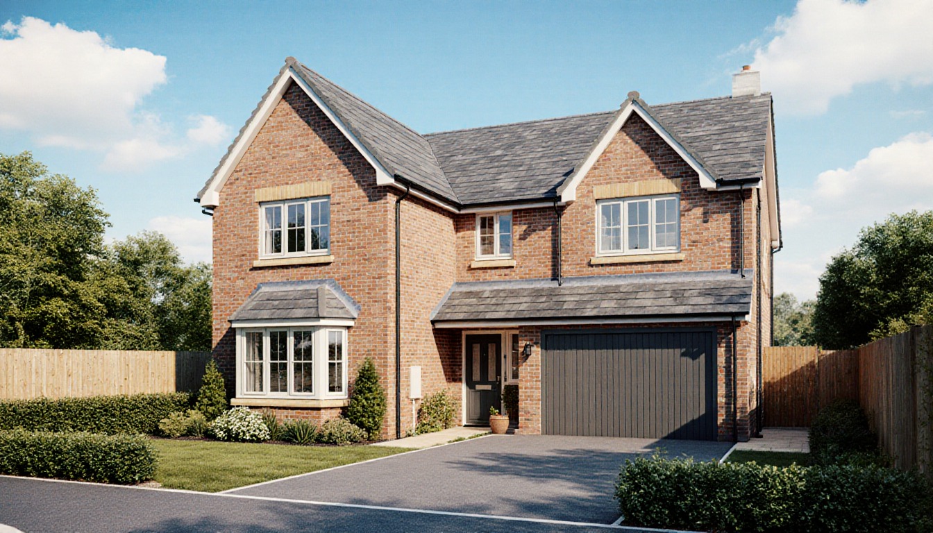 Architectural Visualisation UK – Residential exterior CGI